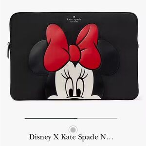 Kate Spade Disney Tablet Sleeve - Black and Red